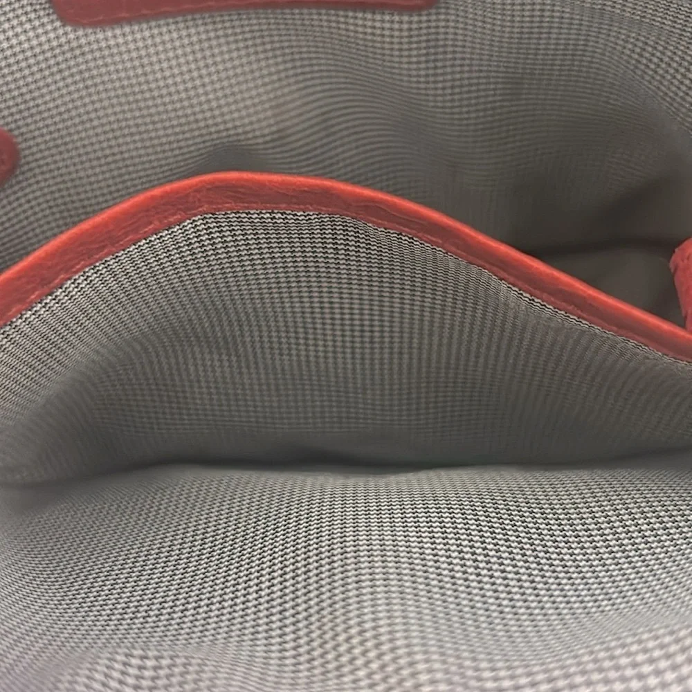 Spike & Sparrow Red Leather Camera Bag Style Crossbody